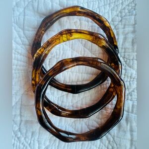 Tortoiseshell Bangles Set